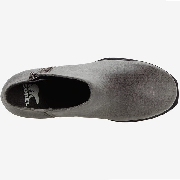 SOREL | Joan of Arctic Wedge III Zip (Quarry and Black) - Picture 3 of 10